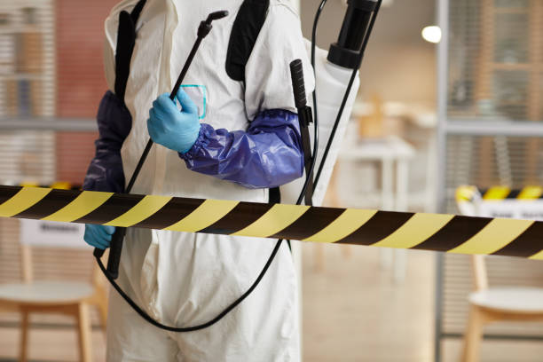 Professional Biohazard technician working in Bohemia, NY